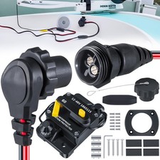 MKR-27 60 AMP Circuit Breaker 1865115  MKR-28 Trolling Motor Plug for Minn Kota