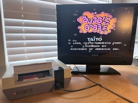 Bubble Bobble NES Authentic Cart. Cleaned And Tested. Very Clean Copy.