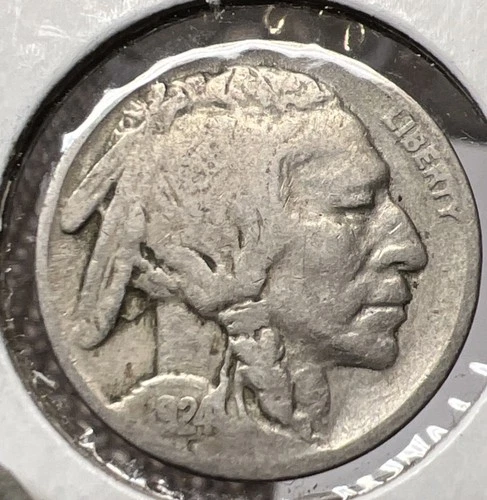 1924 (P) Buffalo Nickel Very Good VG