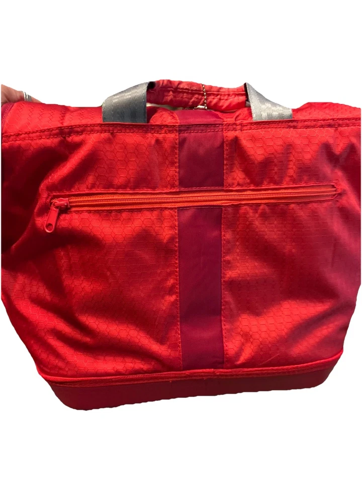 Дорожная сумка Kurgo Courier для переноски собак K9 красная/бустер жесткий низ - Изображение 3 из 4