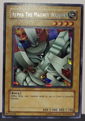 YU-GI-OH! - 1x Alpha the Magnet Warrior (1) - Secret Rare - DOR-001