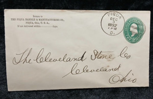 Antique commercial The Piqua Handle & Mfg. Co., Piqua, O. : 1890