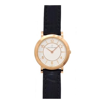 Carl F. Bucherer Adamavi Ladies 00.10308.03.16.01 Pink Gold Quartz Silver dial