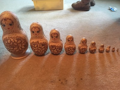 russian dolls 10 piece set