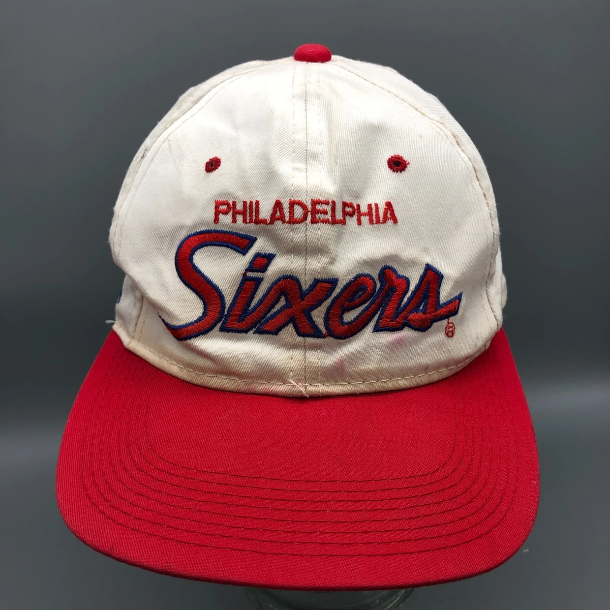 Vintage Philadelphia 76ers Truckers Hat ADJ Superstripe -  Israel