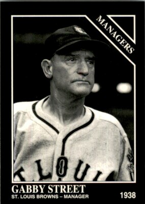 【CLASSICO】 Mezzo Stadium Brown / FLCCDA2U36 1993 Conlon Collection TSN Gabby Street St. Louis Browns