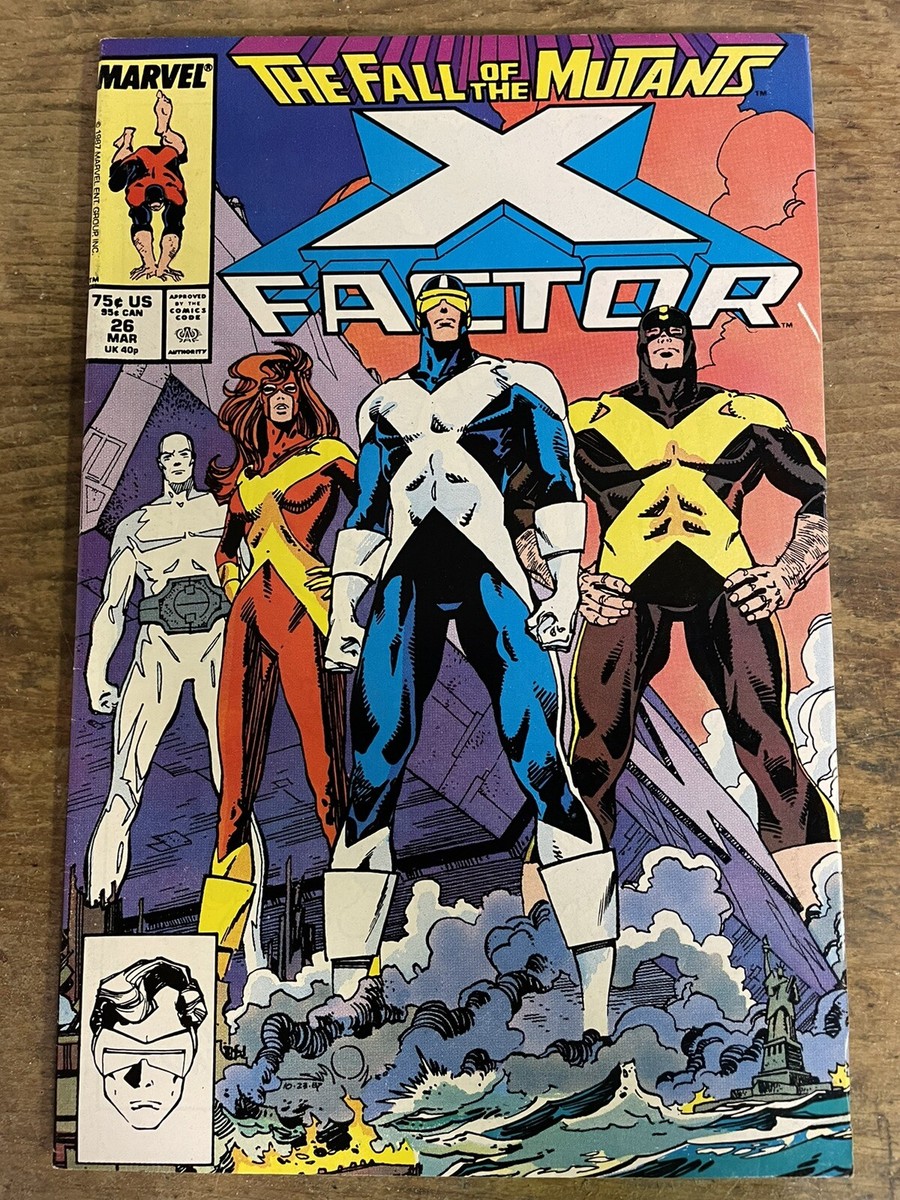 X-Factor #26 (1988) The Fall of the Mutants Marvel Comics | eBay