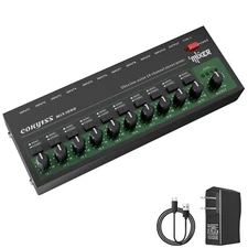 Small Mini Audio Mixer,10-Channel,Stereo Line Mixer for Sub-Mixing,Ultra Low-...