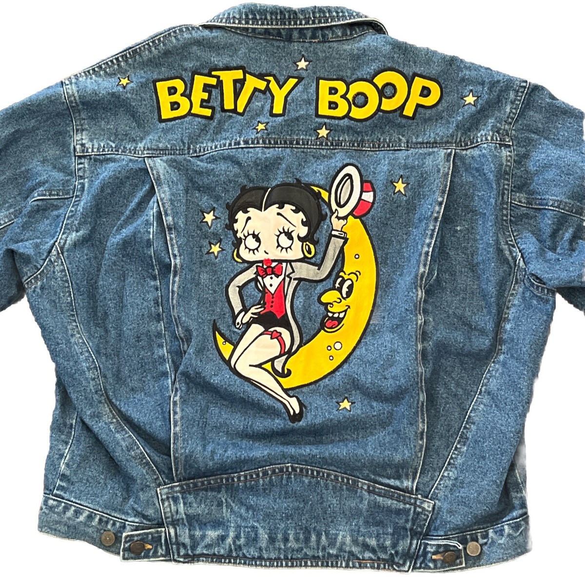 Vintage 1990s American Toons by Excelled Betty Boop Denim Vintage 1990s American Toons by Excelled Betty Boop Denim