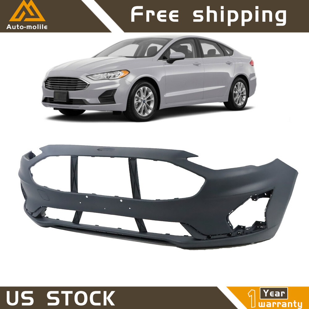 Primered Front Bumper Cover Replacement for 2019-2020 Ford Fusion  