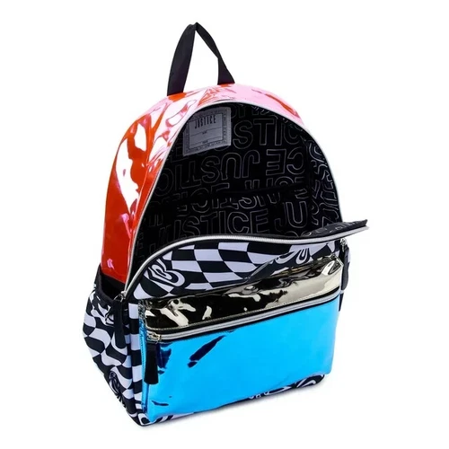 Justice• 3 Piece• 17" Backpack Set• Multi-Metallic Color• New!! - Picture 4 of 20