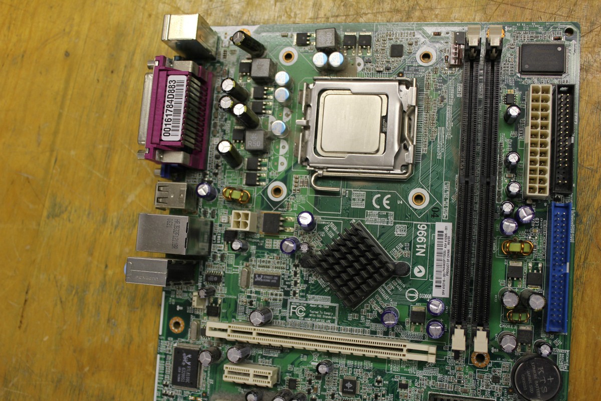 HPCompaq MSI MS-7254 Ver:1.1 Intel Socket 775 Motherboard with CPU
