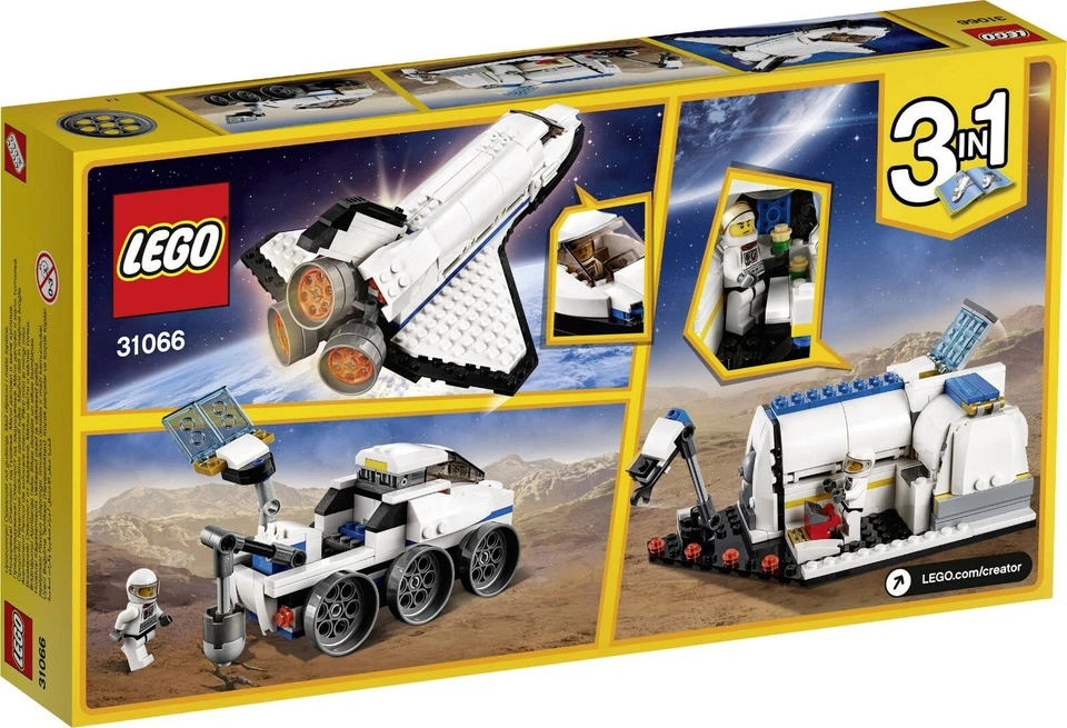 LEGO CREATOR 3 IN 1 - ESPLORATORE SPAZIALE AGE 7-12 PCS 285 ART 31066 - Bild 2 von 3