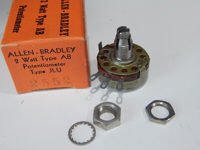 ALLEN-BRADLEY JAIL040S255MC 2.5 MEG OHM 2 WATT POTENTIOMETER - USA FAST SHIPPING