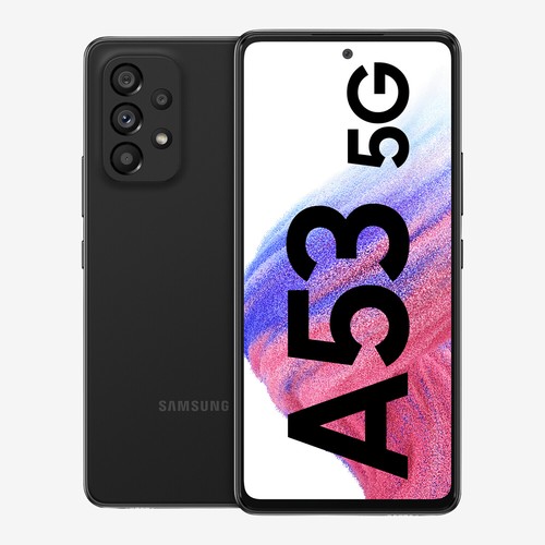 8/10 Excellent Samsung Galaxy A53 5G SM-A536U 128GB Awesome Black 5G