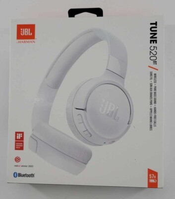 New JBL Tune 520BT Wireless On-Ear Headphones -NEW