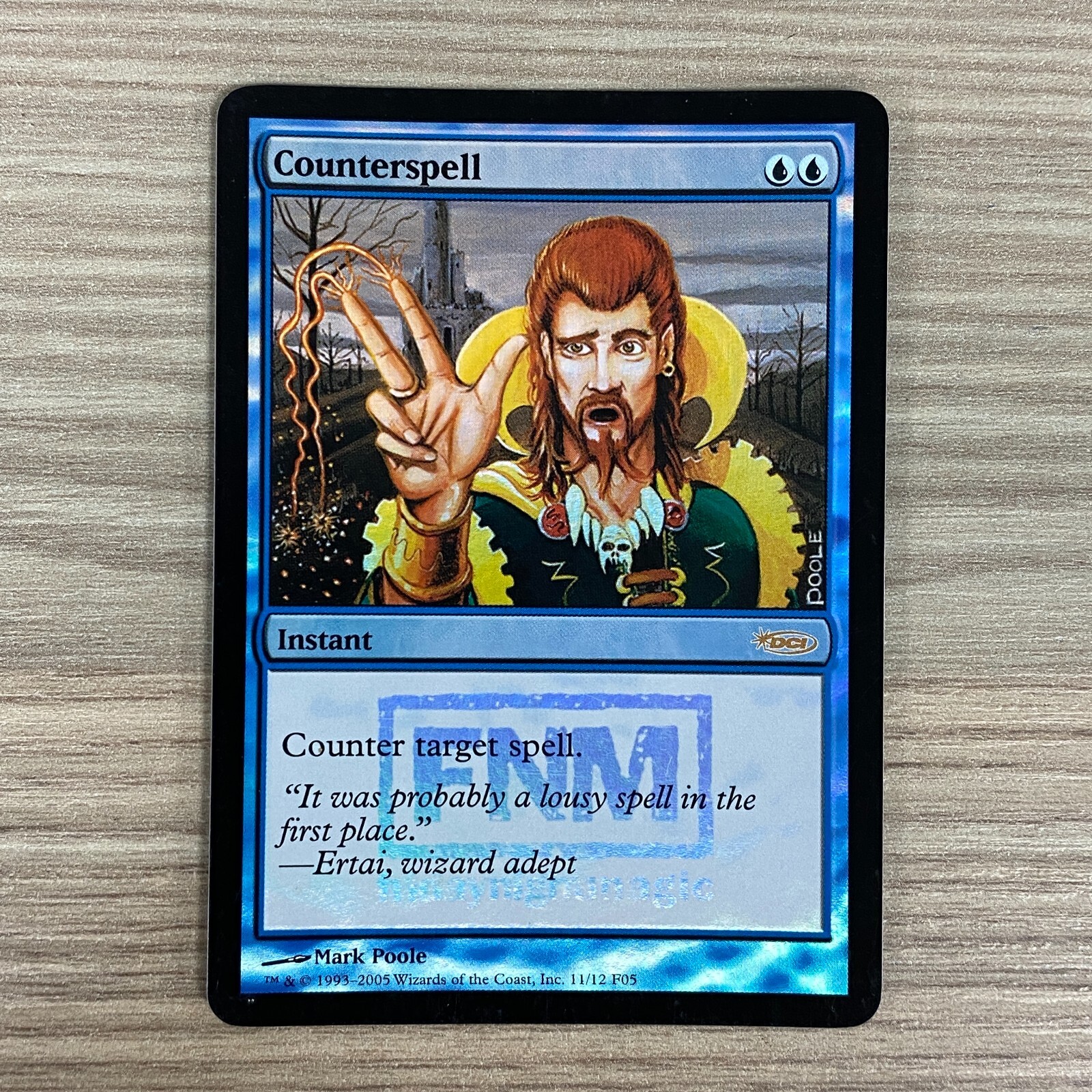 COUNTERSPELL INSTANT 1993 2005 FNM FOIL DCI CARD CCG MAGIC THE