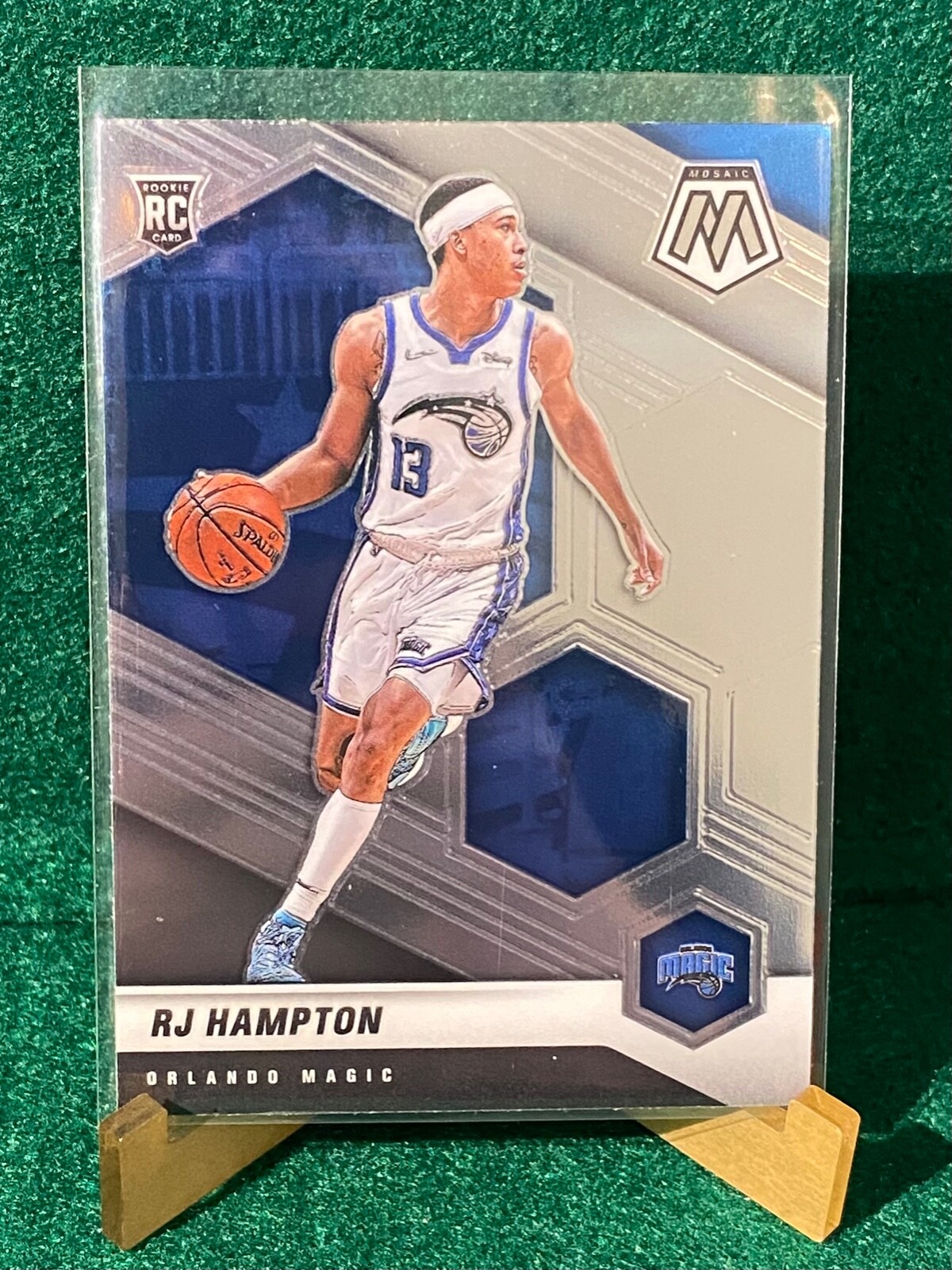 2020-21 Panini Mosaic RJ HAMPTON Rookie RC #233 Orlando Magic