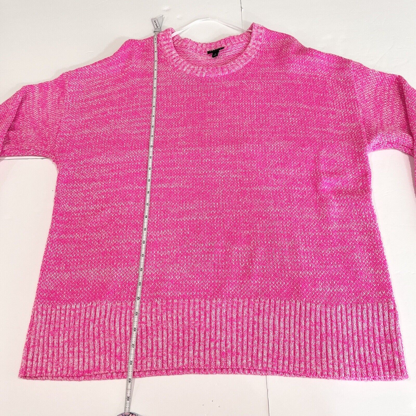 Torrid Pink Drop Shoulder Pullover Crew Neck Swea… - image 10