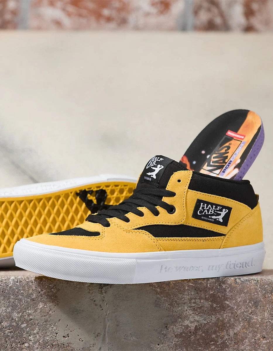 Vans x Bruce Lee Skate Half Cab Suede Canvas Shoes Size 6.5 Men s 8 Women s