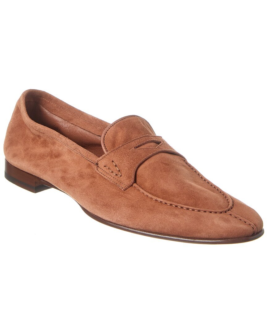 Мужские замшевые мокасины Isaia 10 112290₽