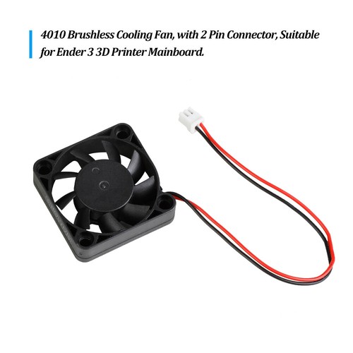 3D Ender 3 4010 Brushless 24V 40MM 2 pin 3D Drucker Kühllüfter M2H4 - Bild 6 von 6