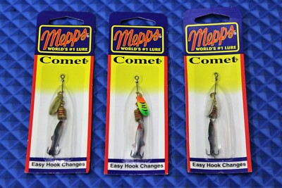Mepps World's #1 Lure Comet Size #0 1/9 OZ CHOOSE YOUR MODEL!