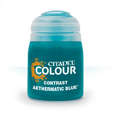 Aethermatic Blue Contrast Citadel Paint Warhammer 40K Age Sigmar