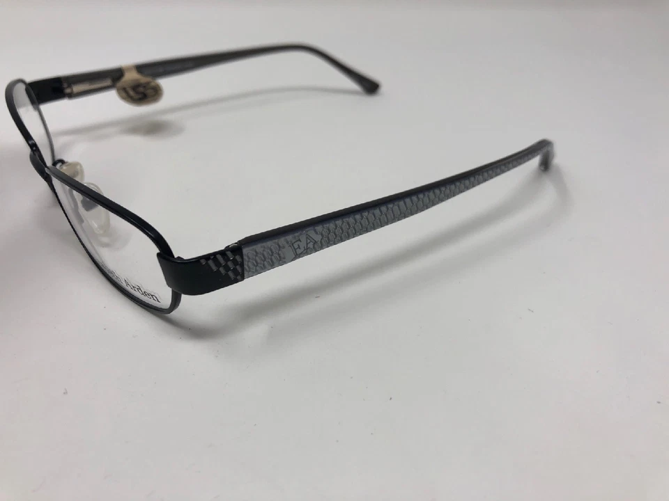 Elizabeth Arden EA1055-1 52-17-130 negro plata bisagra flexible borde completo EE29 Foto 2 de 4