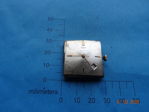 OLD RETRO SWISS Watch ATLANTA GENEVE AUTOMATIC MECHANISM MOVEMENT - Picture 3 of 12
