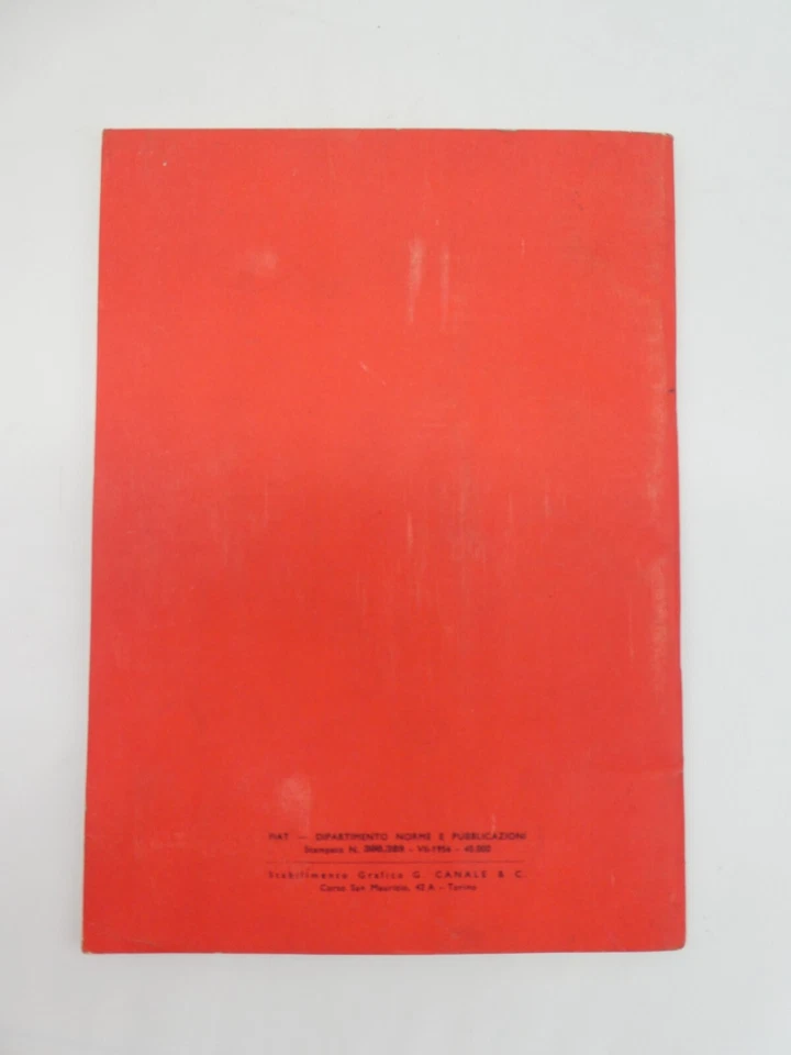 FIAT 600 1956 Manuale Uso Manutenzione Libretto Istruzioni originale 7 edizione - Immagine 2 di 4