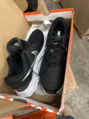 NIKE Men's Renew Ride 3  Running Shoe DC8185 001  Black / White  Sz 8.5