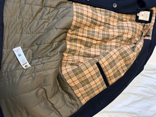 FatFace Brand - NEW - Men's Wool/Polyester Winter Coat Size XL - Picture 4 of 8