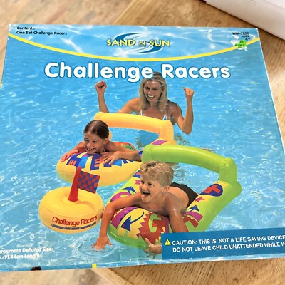Inflatable Raters Inflatables Challenge Racers Set, 3 Pieces total, Brand New | eBay