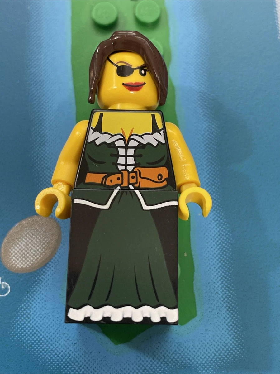 New Genuine LEGO Pirate Female Minifig Pirates Chess Piece pi126 Rare