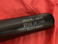 BRIAN MCCANN LOUISVILLE SLUGGER GAME ISSUED WOOD BAT  ATLANTA BRAVES MC67