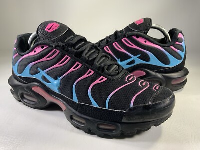 nike air max plus purple blue and pink