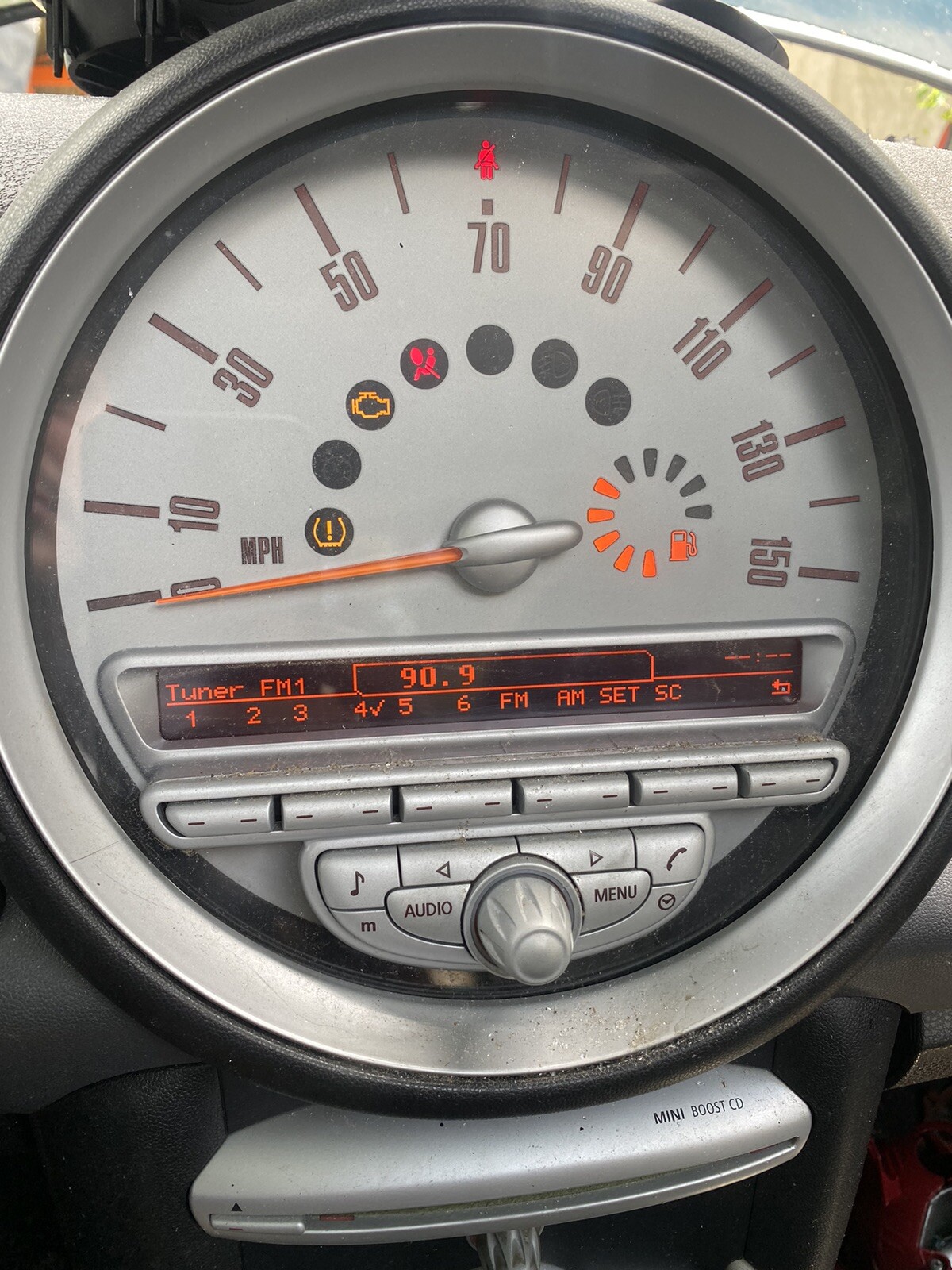 07-13 Mini Cooper R56 R57 OEM Radio Speedometer Instrument Cluster CD ...