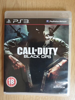 Call of Duty: Black Ops (Sony PlayStation 3, 2010) PS3 COD