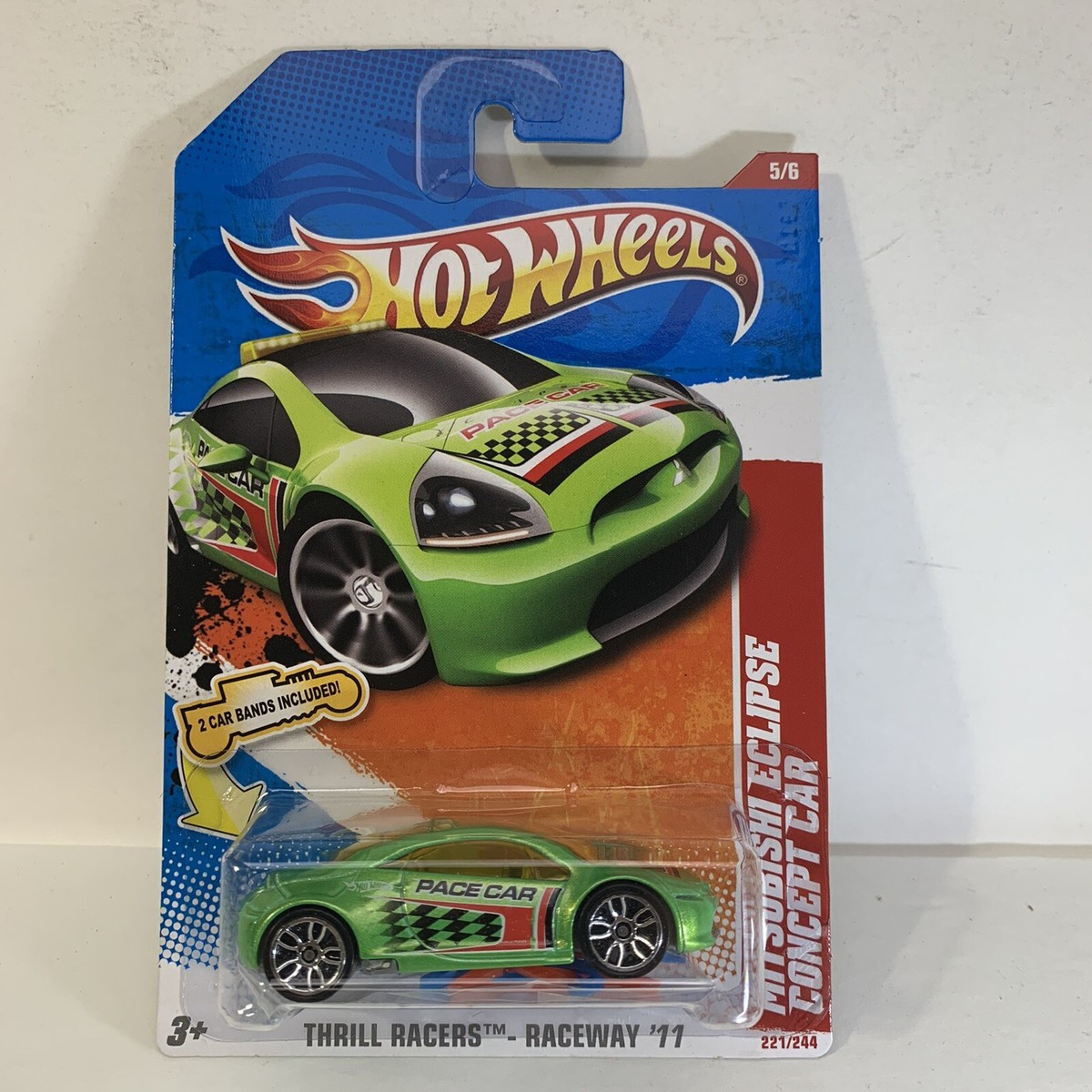 ホットウィール  Mitsubishi Eclipse 95 Mitsubishi Eclipse Green Hot Wheels The Fast and the