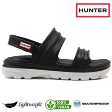 Image of HUNTER LADIES HYDRO BLOOM WALKING OUTDOOR BEACH SUMMER SANDALS SHOES CLOGS MULES