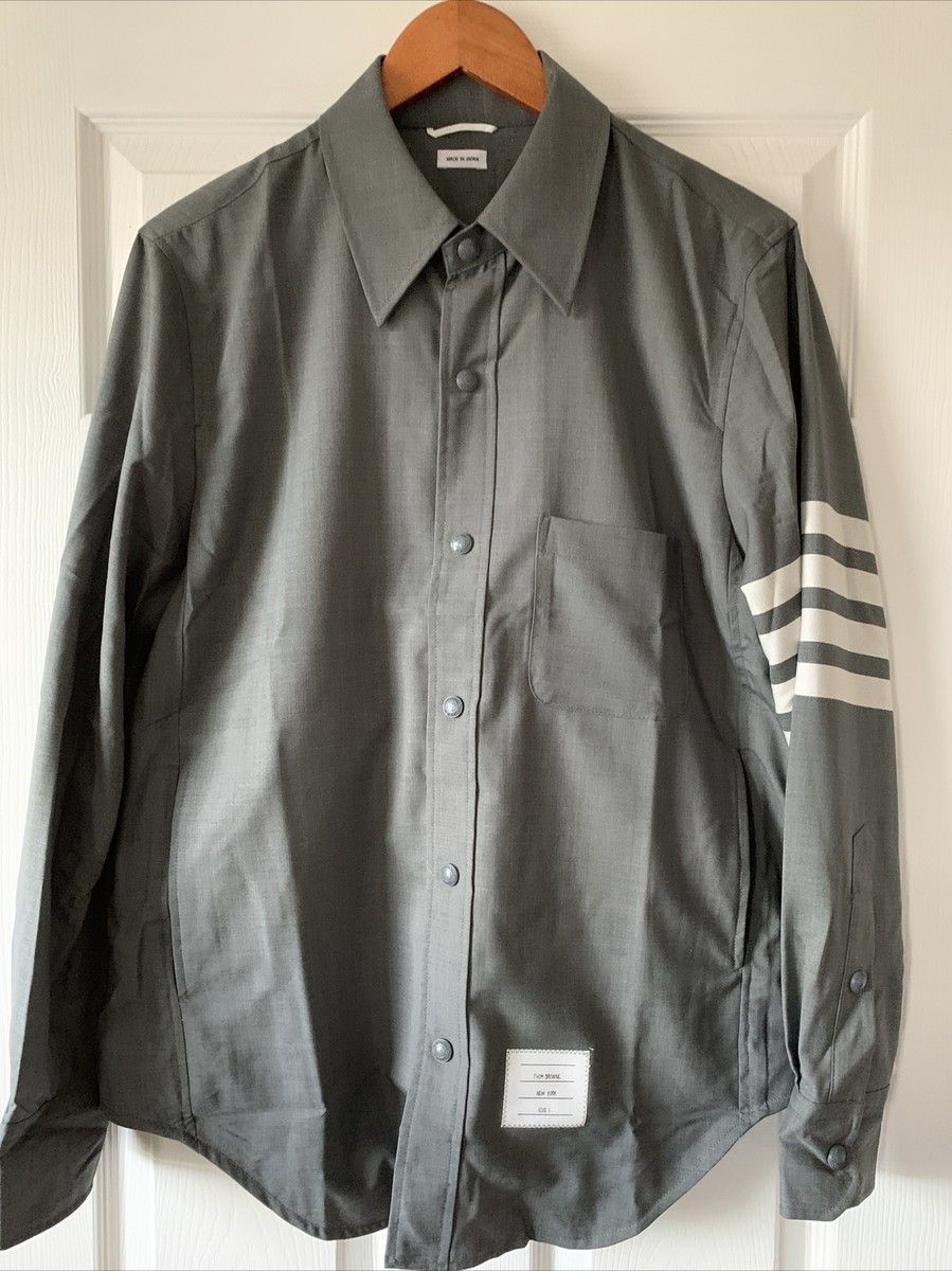 THOM BROWNE. NEW YORK ジャケット THOM BROWNE. NEW YORK stadium jacket MJU072AW7350 Used | eBay