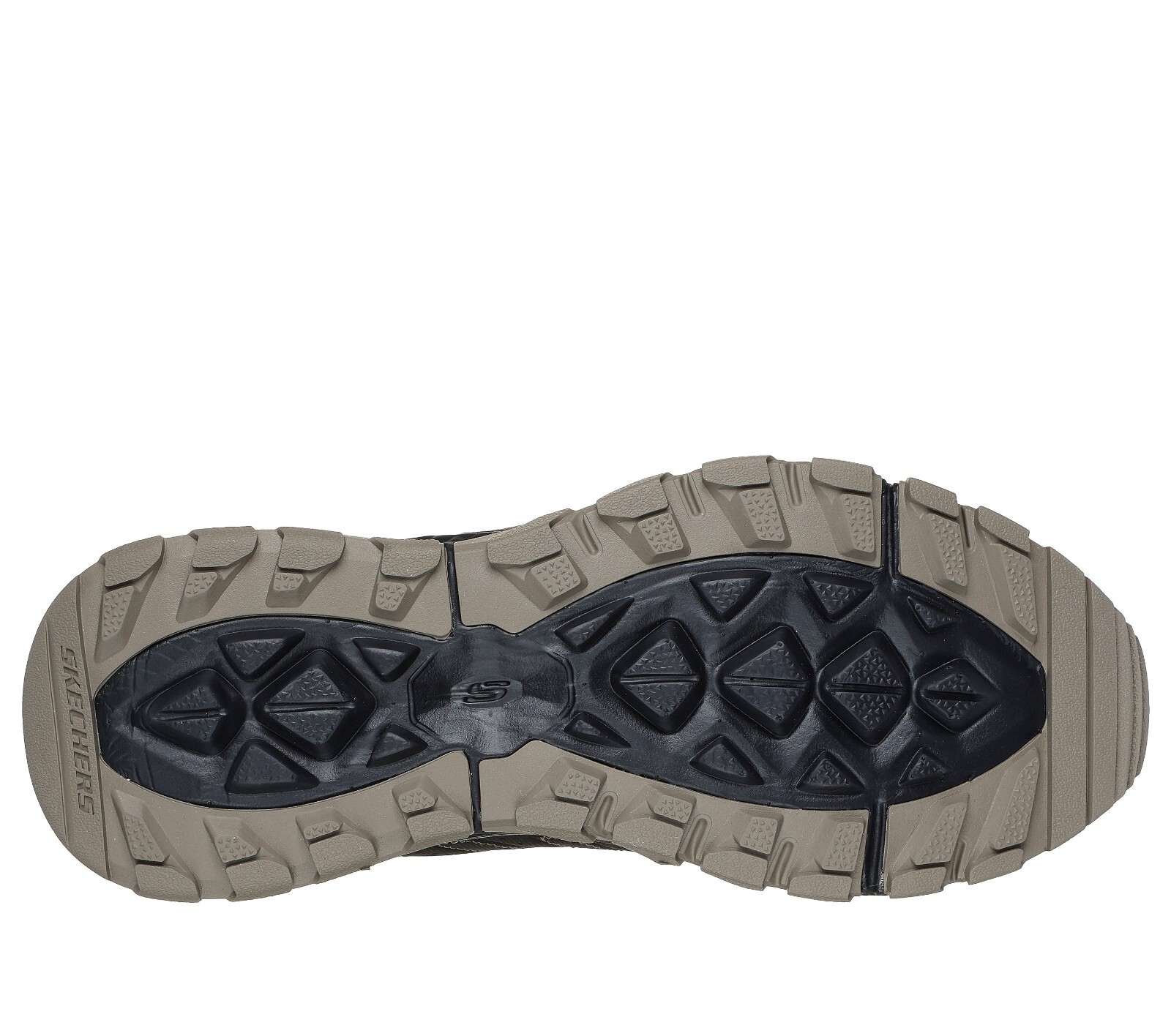 Skechers Shoes Men's Black Wide Fit Sport Comfort Memory Foam Hike Trail 237615