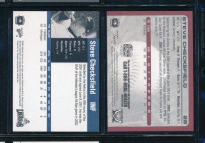 Lot (2) Steve Checksfield MultiAd 2002 #3 2003 #6 Legends