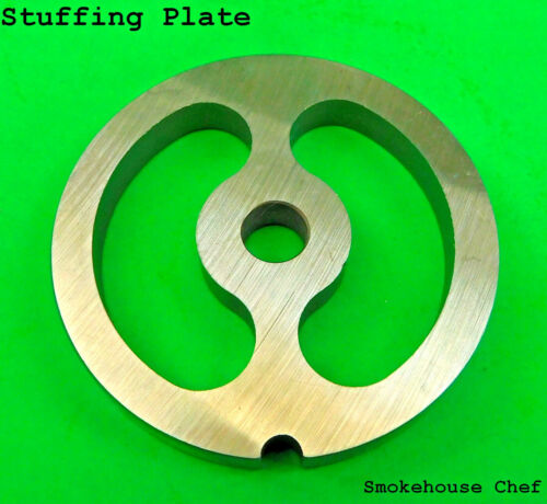 COMBO #12 PICK SIZE with KNIFE Meat grinder plate LEM Cabelas Hobart Weston Pro - Picture 10 of 30
