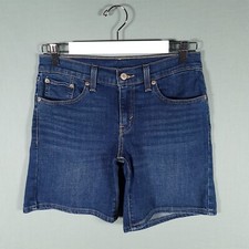 LEVI STRAUSS Shorts Jeans Mens W25 Blue Denim