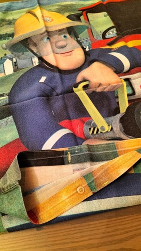 Bettwäsche Feuerwehrmann Sam Standartgröße Kinderbettwäsche TOP Bettbezug Kissen - Bild 8 von 15