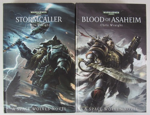 Stormcaller & Blood of Asaheim Chris Wraight Space Wolves Warhammer 40k HC