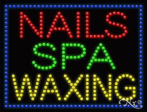 Waxing LED Sign Waxing LED Sign