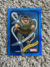 2025 Topps Chrome Marvel Doctor Octopus Blue Refractor #160 /299